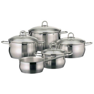 Platin 5 - Piece Stainless Steel Cookware Set