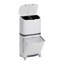 Calel Step On and Odour Seal Kitchen Rubbish Bin - 12.68 L