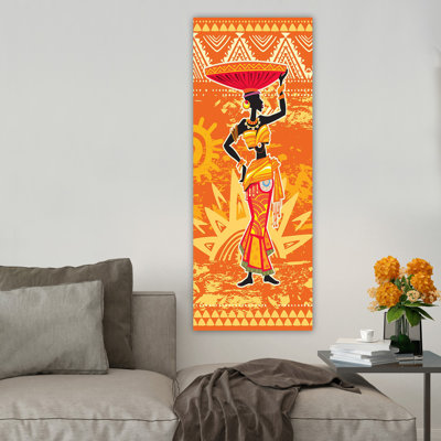 Superbe peinture sur toile décorative, 11,8 po x 31,5 po | 100% toile, encadrée avec un cadre 100% bois (épaisseur: 1,6 po) | Parfait pour la décoration intérieure, le salon et le bureau, élégant et accrocheur