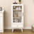 Daquarius Freestanding Linen Cabinet-660741638