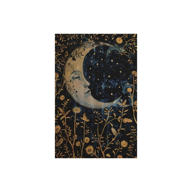 Art mural foncé sans cadre, 8 x 12