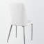 Ensemble de chaises de salle à manger en cuir blanc Lancaster H 36,81 po x l 17,81 po x P 16,21 po