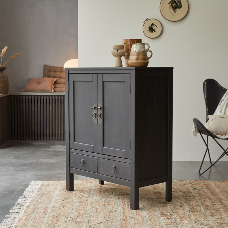 Thaki Solid Wood Accent Cabinet