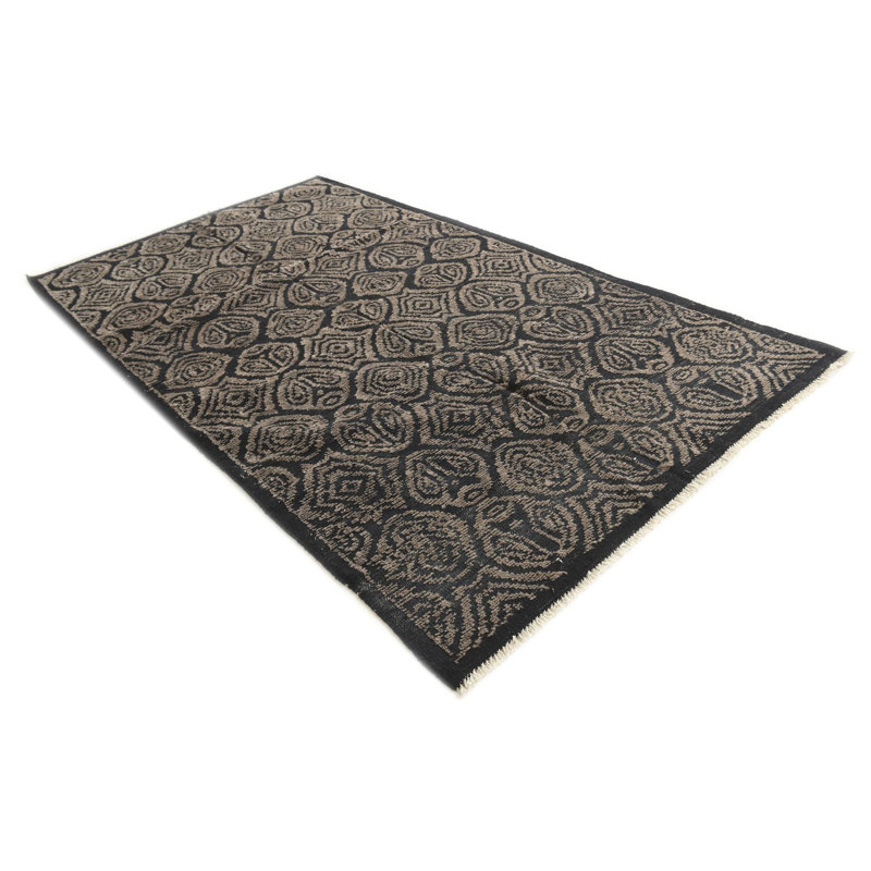 Iniguez Black Rug