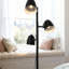 Abat-jour ajustable en fer de style moderne à 360 degrés - Luminaire de maison pour plancher de chambre à coucher et de salon