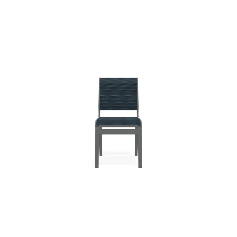 Chaise sans accoudoirs Aruba II, Nimbus océan, Graphite