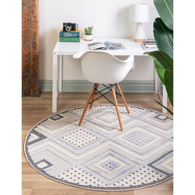 Tapis Flaxton, Rond 3 pi 3 po