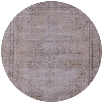 Tapis oriental brun Sachiko