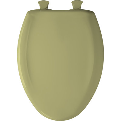 Siège de toilette allongé en plastique