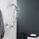 Slide Bar Combo Rain Showerhead,dual Shower Head Spa System,rough-in Valve Included