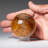 Genuine Polished Lemon Quartz (2") Sphere from Madagascar