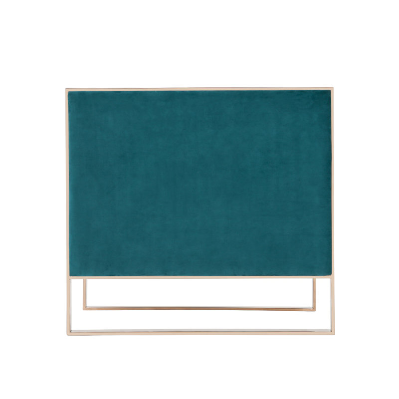 Trillium 3 - Piece Velvet Living Room Set, Teal Velvet