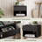 Drawer Wall-Mounted Nightstand With Open Cubby-1391421397-1391421393