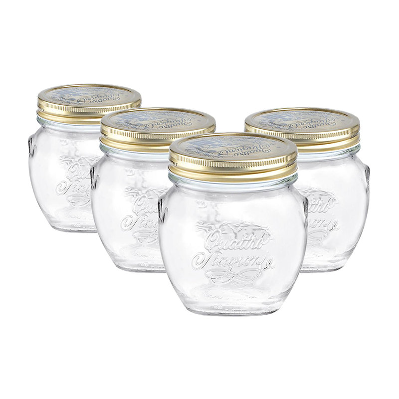 Quattro Stagioni Glass Preserving Jars - 500ml