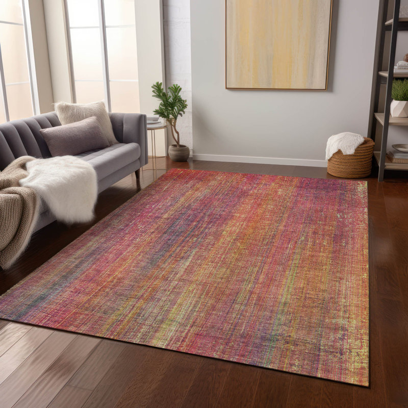 Tapis intérieur / extérieur Kinslee, Rectangle de 10 pi x 14 pi