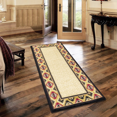 5 pi 3 po X 7 po, crème, polypropylène pour un tapis de po