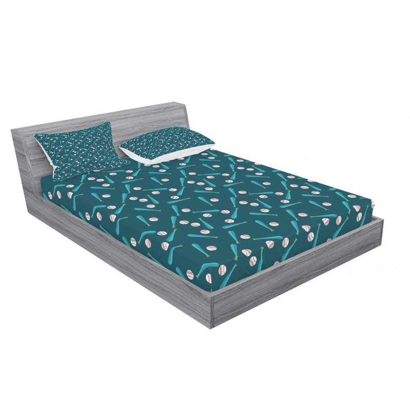 Microfiber Sheet Set, Full Sheet Set with Fitted Sheet