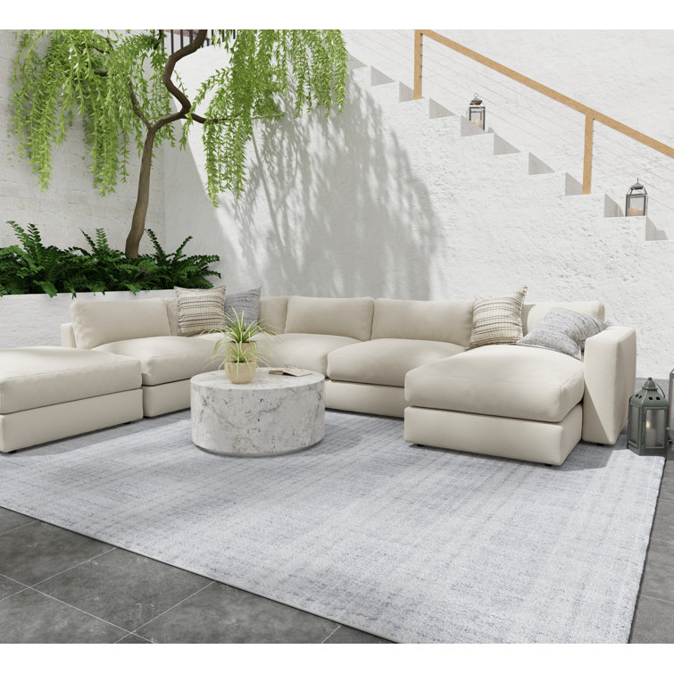 Chartrand Hand Woven Indoor/Outdoor Area Rug