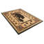 Tapis en polypropylène brun / crème Jarrod-87774536