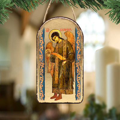 5'' Handmade Wood Shatterproof Photo Ornament