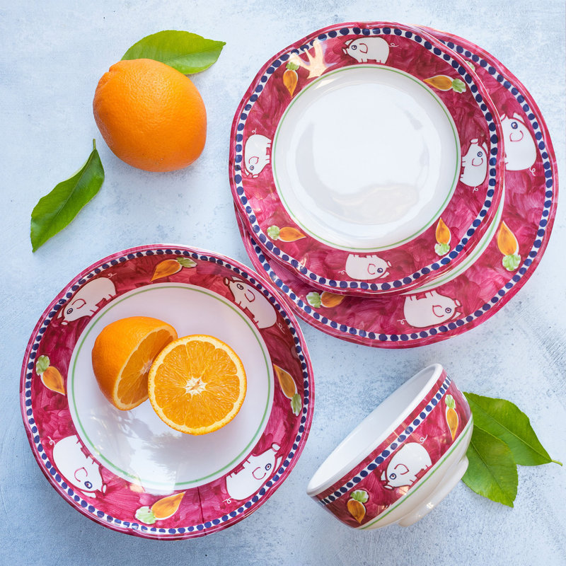 Campagna Melamine Dinner Plate