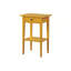 Table de chevet contemporaine en bois avec tiroir et tablette pour une organisation de chevet sans effort et une utilisation quotidienne durable-184853651