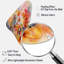 «Colorful Transformations Of Flow II», art mural asymétrique abstrait en forme de Boomerang-110462721