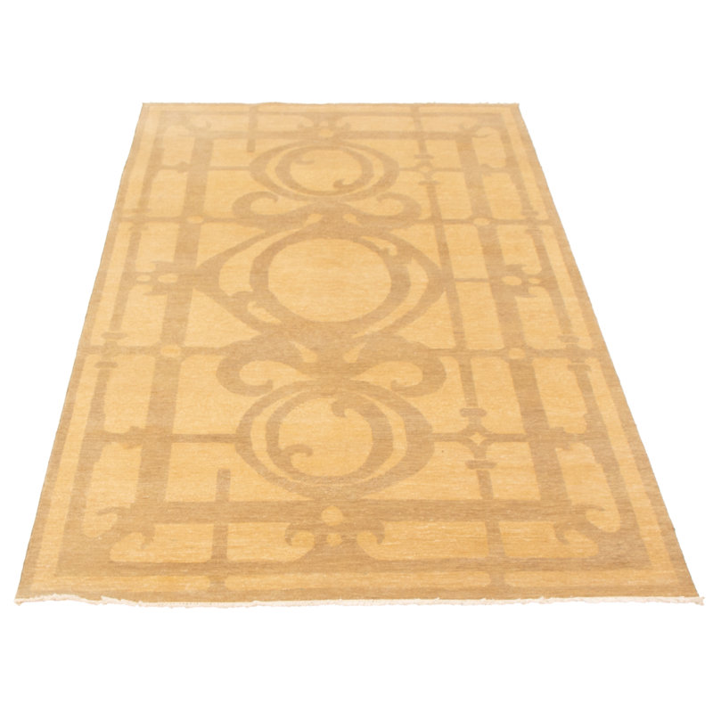 Tapis brun clair 5 pi 5 po x 9 pi 2 po Peshawar Ziegler Fearne Finest