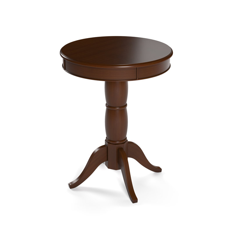Round Pub Table - Cappuccino By RAM Game Room