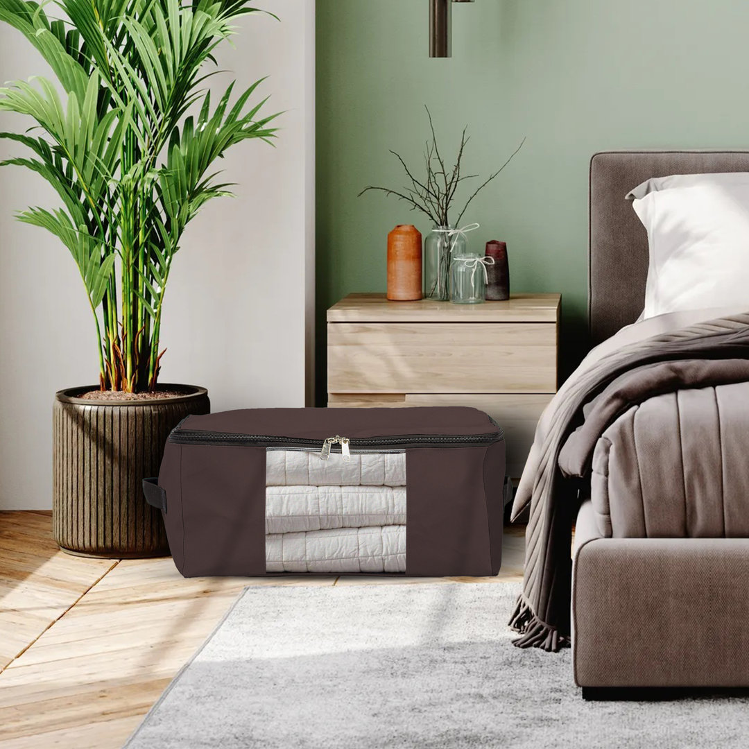 Lorrimer Multipurpose Heavy Duty Oversized Storage Bag, Storage Tote For Travelling Moving Camping (Set of 3) Rebrilliant