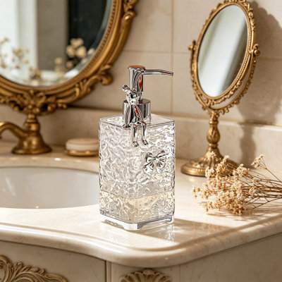 Bouteille d'eau Luxurys Distributeur de savon pour les mains Shampooing Lotion pour le corps Pompe à pompe pour la salle de bain