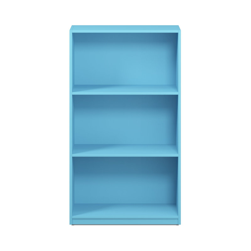 Barhorst 100.3cm H x 55.2cm W Standard Bookcase, Light Blue