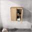 Armoire de salle de bain moderne moderne de 12 pouces avec 2 portes à fermeture douce et fixation flottante pour des solutions de rangement élégantes-132677067-132677070