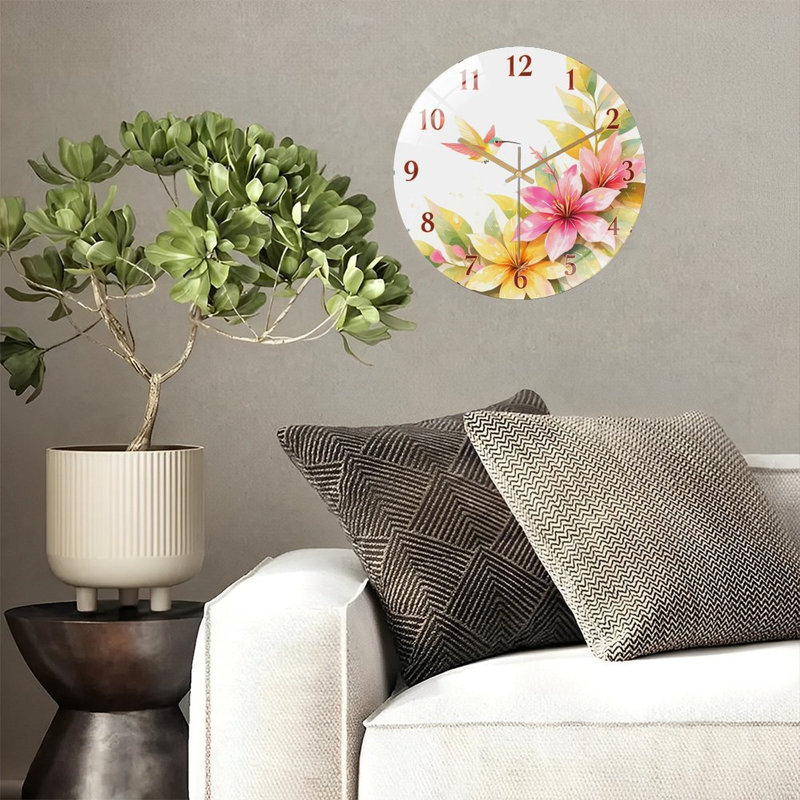 Horloge murale Hummingbird