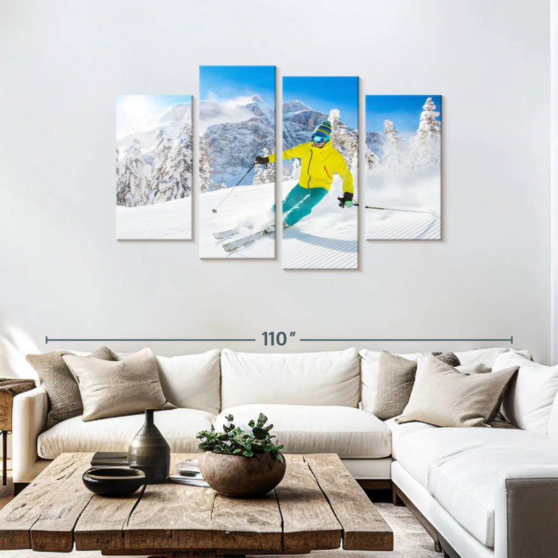 Balade en ski alpin Sireci, H 48 po x l 75 po