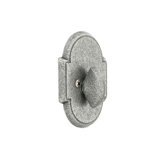 Wrought Steel #1 Single Sided Deadbolt Flat Black Steel Finish
