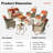 Daliya Wicker 6 - Person Patio Conversation Set with Cushions-331374303