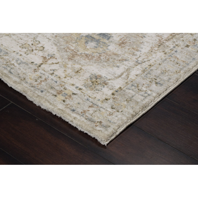 Stamey 12500-989 GREY/BEIGE/DK GREY, Rectangle 7'10" x 10'2"