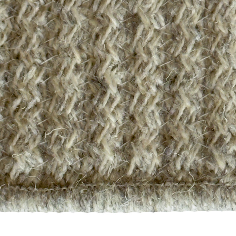 Tapis d'intérieur tressé réversible Madison 100 % laine, Ivoire ivoire, Rectangle 13 pi 2 po x 9 pi 2 po