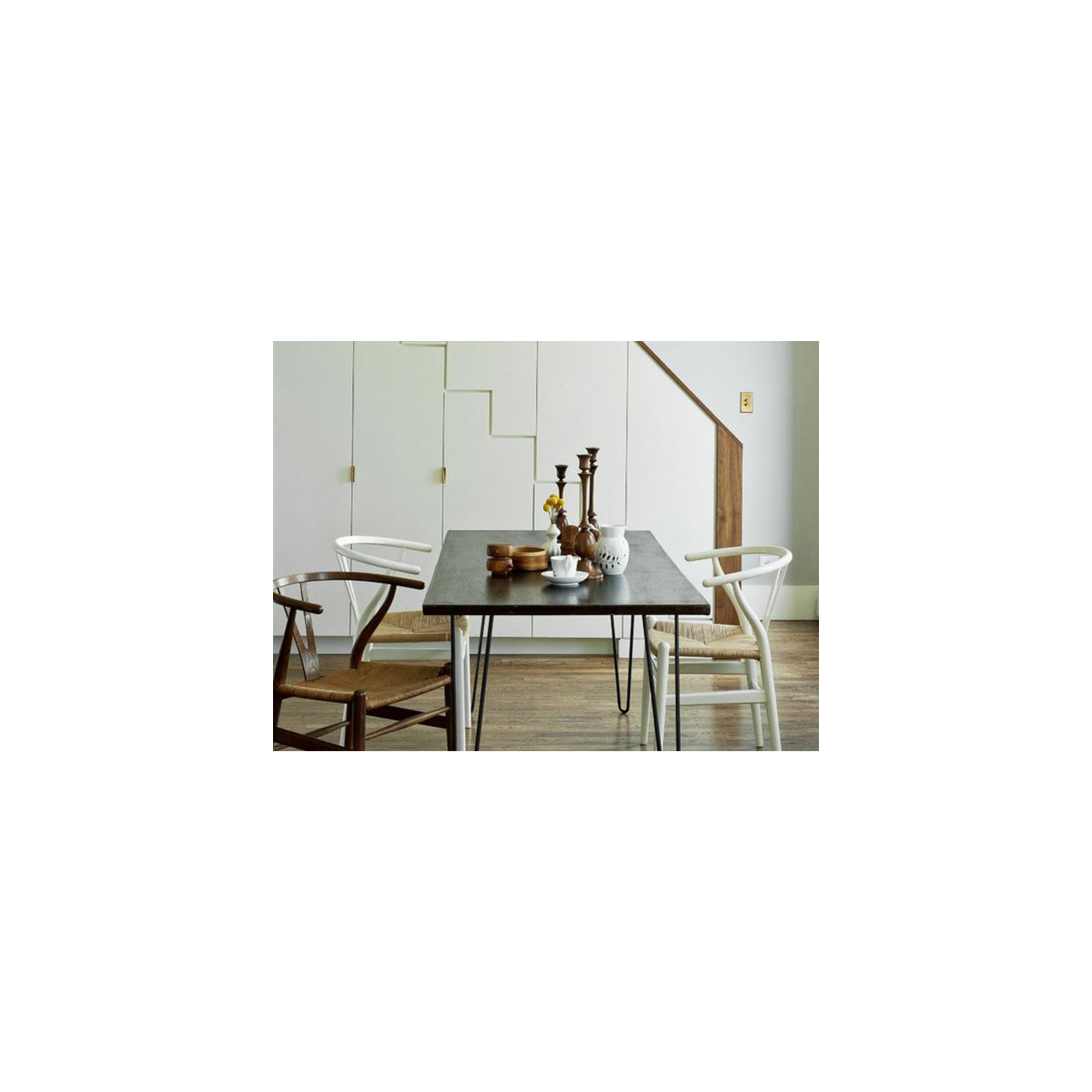 Baruti Wooden Wicker Dining Chair, Brown/Beige