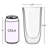 JoyJolt Spike Double Wall Glass,13.5oz.