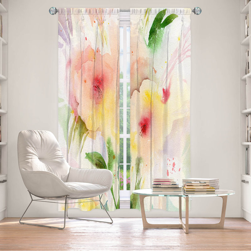 Paire de rideaux obscurcissant en polyester Estee, L 20 po x L 82 po