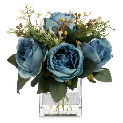 Arrangement de pivoines dans un vase