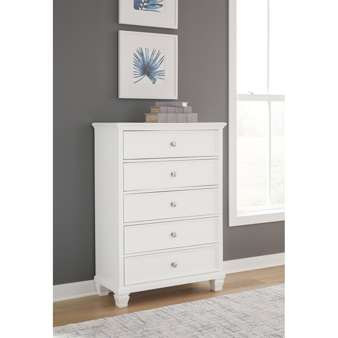 Oude 36'' W 5 - Drawer Dresser Canora Grey