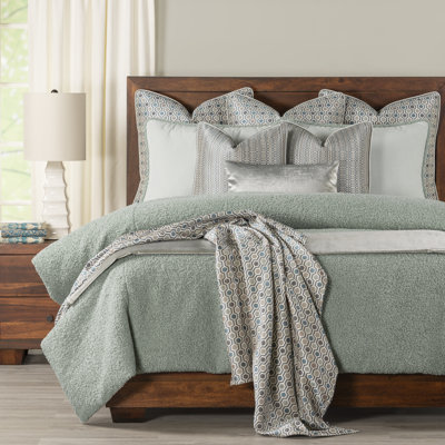 Tiffany Bouclé Baffle Box Stitch Duvet Cover & Insert