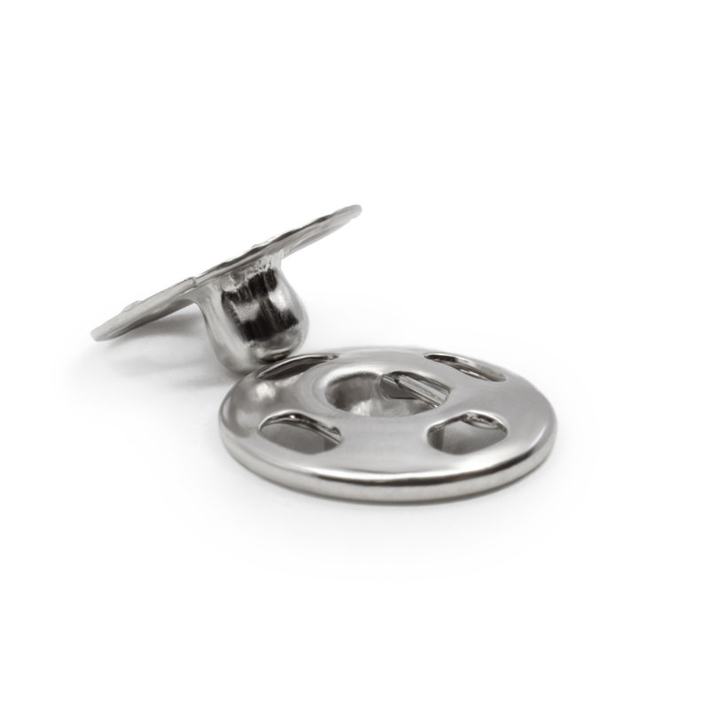 Mousqueton à coudre Dritz, 3/8 po, argent, 72 ensembles
