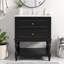 Meuble-lavabo 24 po avec lavabo en céramique-133993075