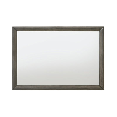 Escher Gray Oak Finish Mirror