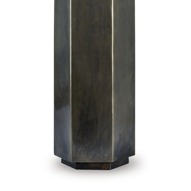 Lampe de table en métal Bettzel