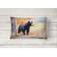 American Black Bear Throw Pillow
